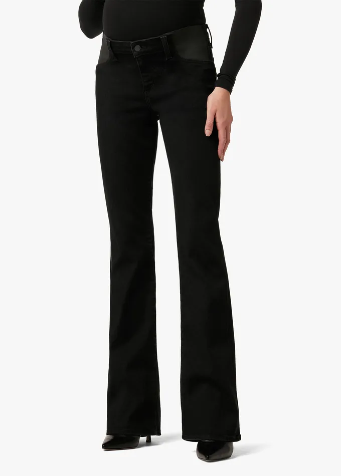 Women THE ICON MATERNITY Black Bootcut Joe8217s Jeans
