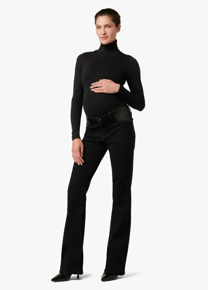 Women THE ICON MATERNITY Black Bootcut Joe8217s Jeans