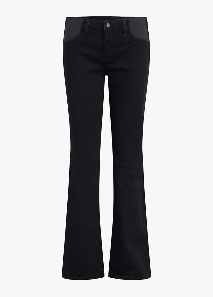 Women THE ICON MATERNITY Black Bootcut Joe8217s Jeans
