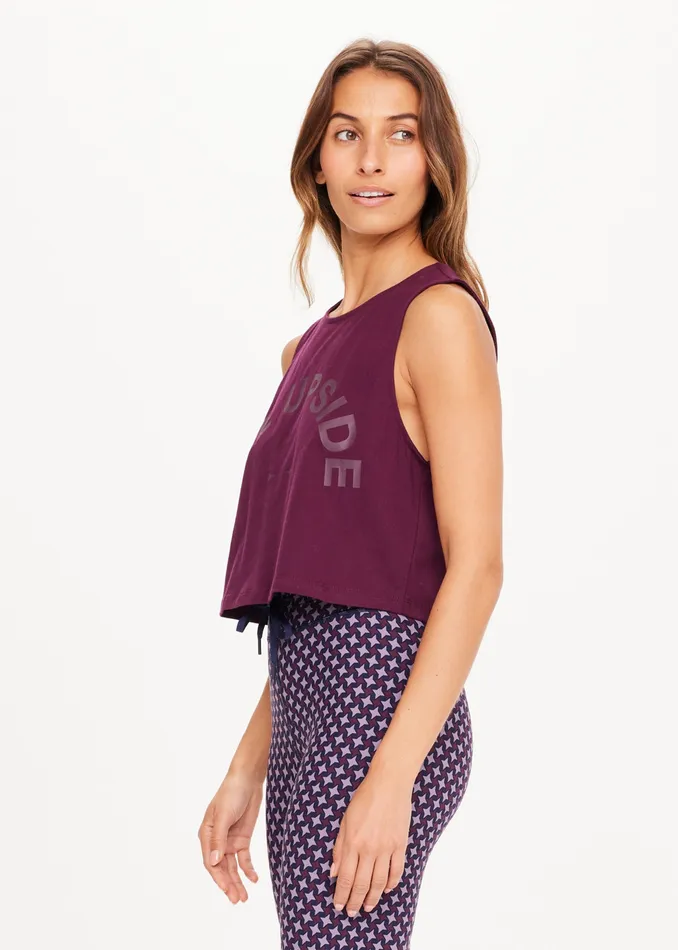 Women THE UPSIDE BAILEY CROP TANK Shirts and Tanks Women THE UPSIDE BAILEY CROP TANK Shirts and Tanks