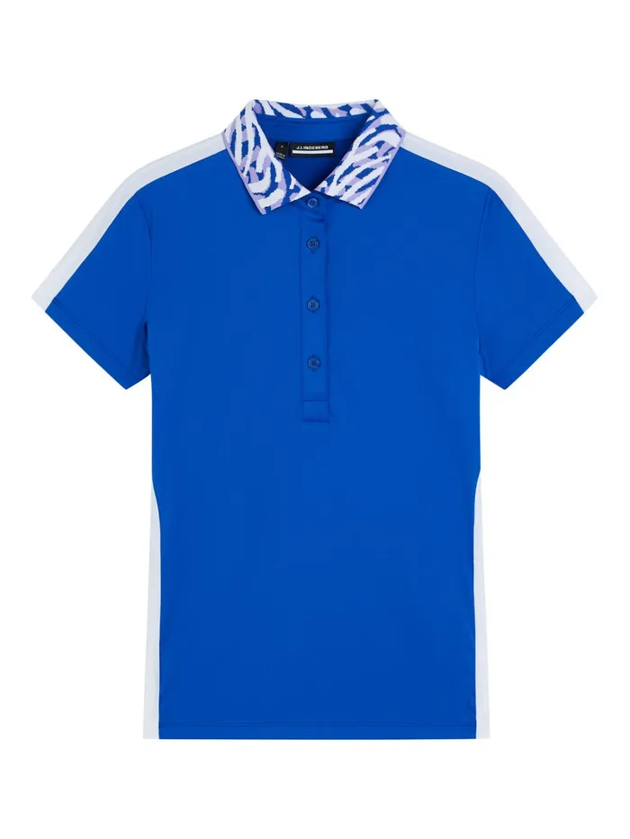 Women Tilda Polo Surf The Web JLindeberg Polo Shirts Women Tilda Polo Surf The Web JLindeberg Polo Shirts