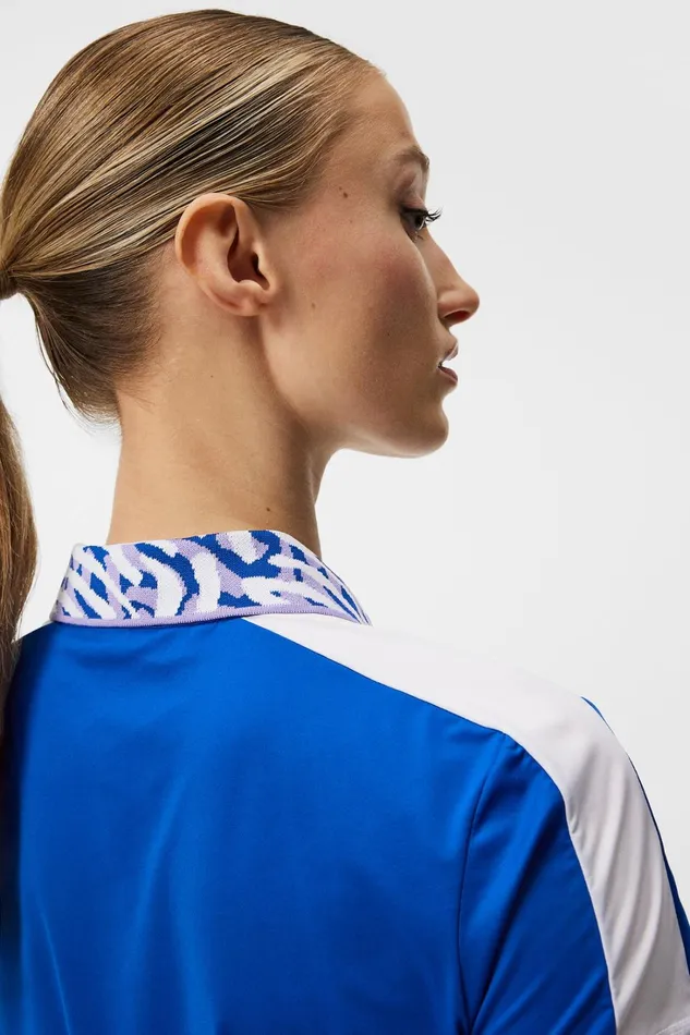 Women Tilda Polo Surf The Web JLindeberg Polo Shirts Women Tilda Polo Surf The Web JLindeberg Polo Shirts