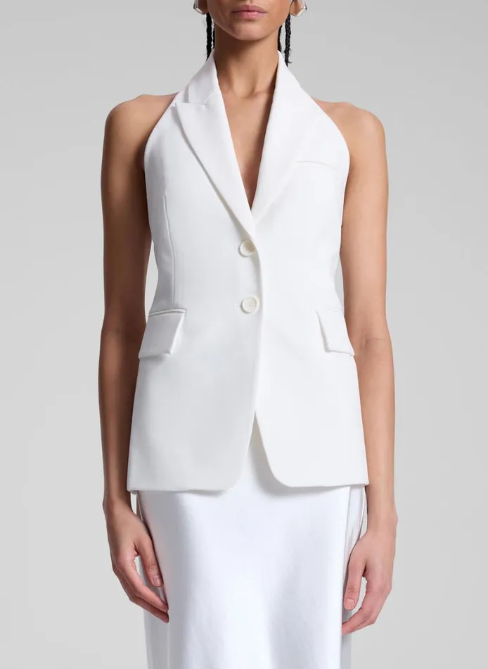 Women Tops ALC Alexa Tailored Vest Daikon