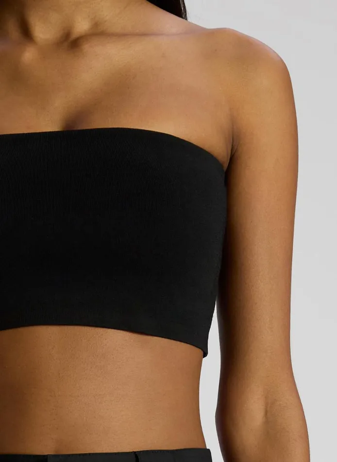 Women Tops ALC Dean Compact Knit Bra Black