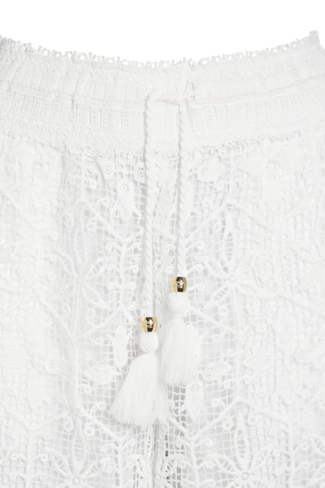 Women Trousers Holland Cooper Beach Pant White Women Trousers Holland Cooper Beach Pant White