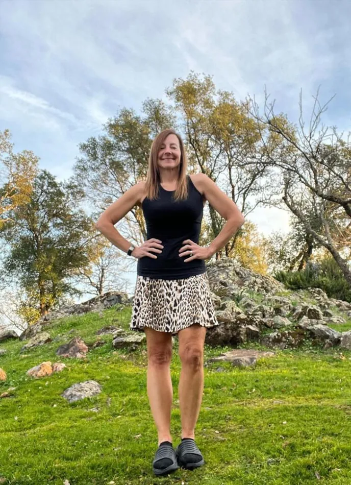 Women Ultimate Skirt Skort 17034 Cheetah Dona Jo Ultimate Skirts 17034