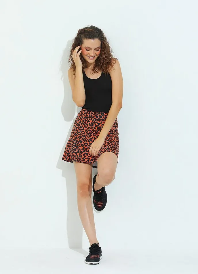 Women Ultimate Skirt Skort 17034 Feline Dona Jo Ultimate Skirts 17034