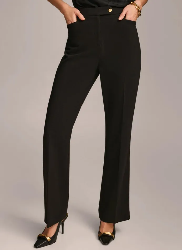Women UPDATED MODERN FIT PANT Black Donna Karan New York Pants Women UPDATED MODERN FIT PANT Black Donna Karan New York Pants
