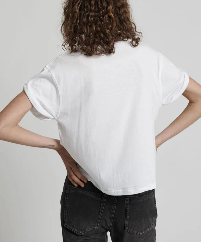 Women UPSIZED REBEL POCKET TEE One Teaspoon Basic Tees