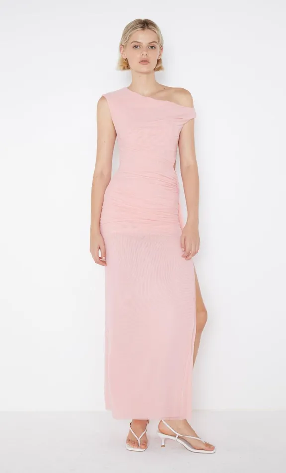 Women VICTORIA ASYM DRESS 8211 PINK Bec Bridge Maxi Dresses
