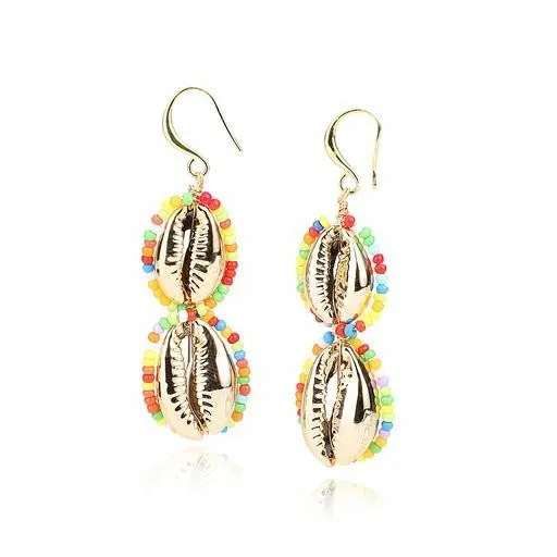 Women Vintage Havana Earrings ARYA EARRINGS