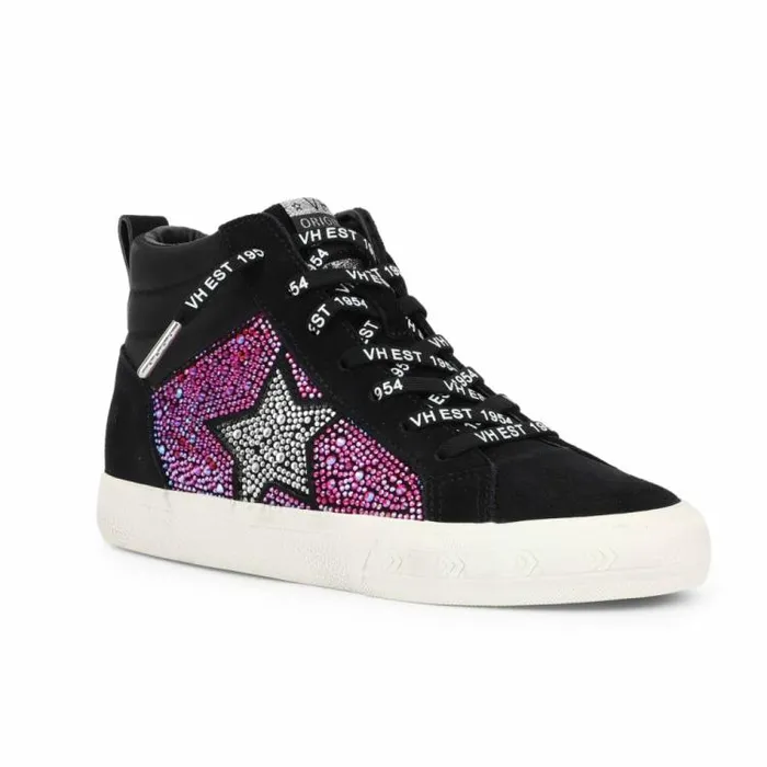 Women Vintage Havana High Tops BAMBA 8211 HIGH WILD BLACK High Wild Black