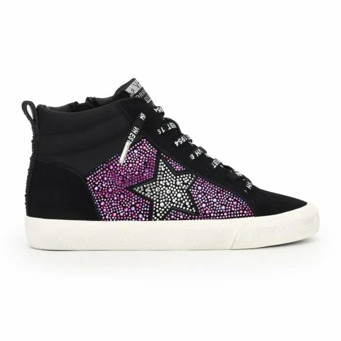 Women Vintage Havana High Tops BAMBA 8211 HIGH WILD BLACK High Wild Black