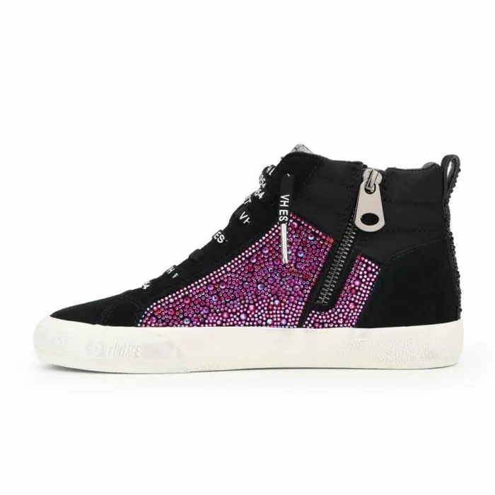 Women Vintage Havana High Tops BAMBA 8211 HIGH WILD BLACK High Wild Black