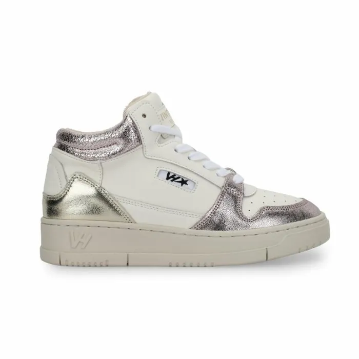 Women Vintage Havana High Tops CELESTE 3 8211 WHITE METALLIC White Metallic Women Vintage Havana High Tops CELESTE 3 8211 WHITE METALLIC White Metallic