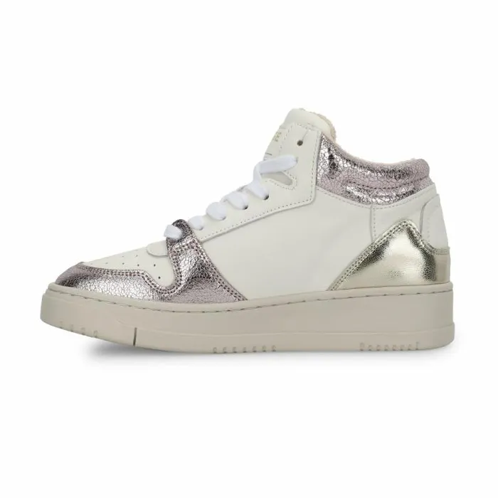 Women Vintage Havana High Tops CELESTE 3 8211 WHITE METALLIC White Metallic Women Vintage Havana High Tops CELESTE 3 8211 WHITE METALLIC White Metallic