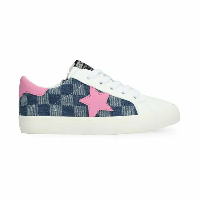 Women Vintage Havana Kids Sneakers KIDS DIANNA 8211 DENIM CHECKERED MULTI Denim Checkered Multi Women Vintage Havana Kids Sneakers KIDS DIANNA 8211 DENIM CHECKERED MULTI Denim Checkered Multi