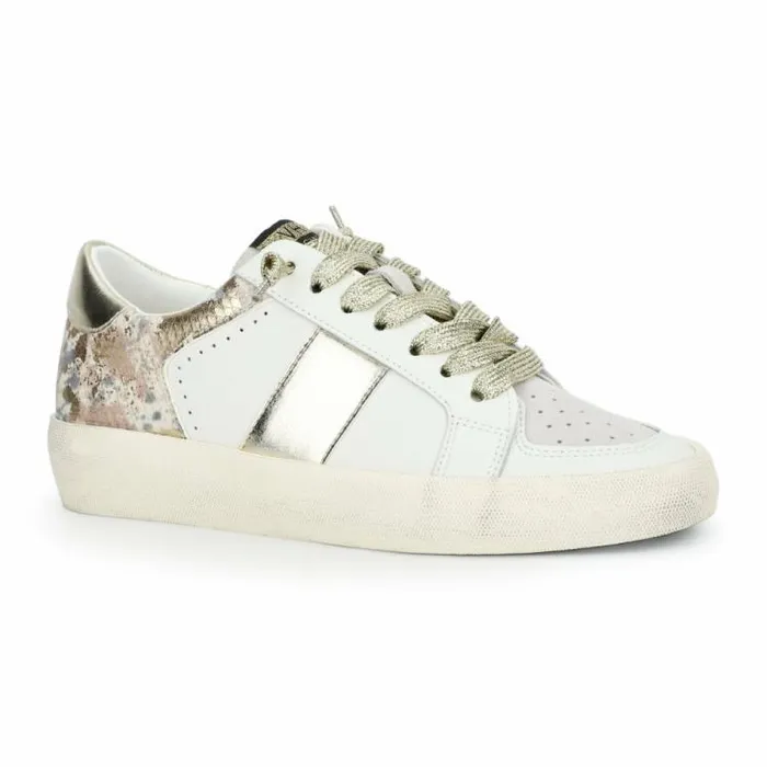 Women Vintage Havana Low Tops JAMIE 8211 WHITE GOLD SNAKE MULTI White Gold Snake Multi