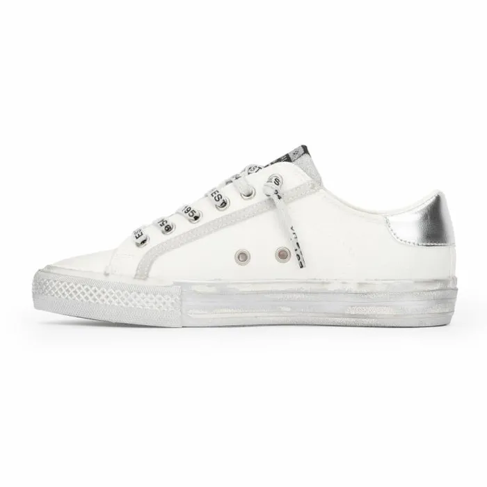Women Vintage Havana Low Tops SALENA 8211 WHITE White