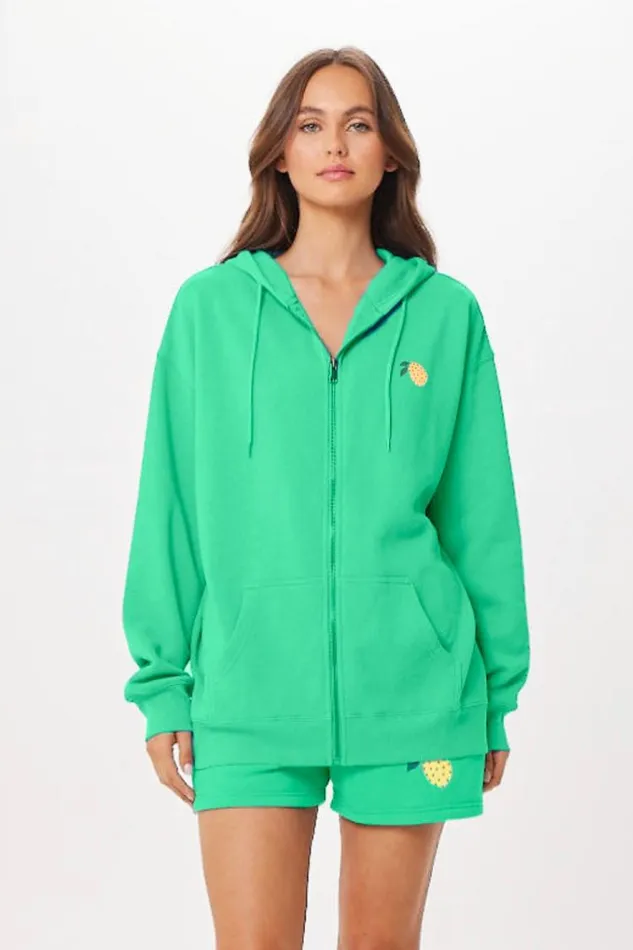 Women Vintage Havana Sweatshirts Surf Green Capri Jet Setter Surf Wash Zip Up Surf Green Women Vintage Havana Sweatshirts Surf Green Capri Jet Setter Surf Wash Zip Up Surf Green