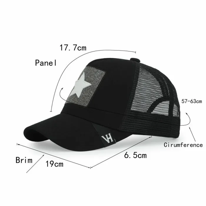 Women Vintage Havana Trucker Hat UNIQUE HAT
