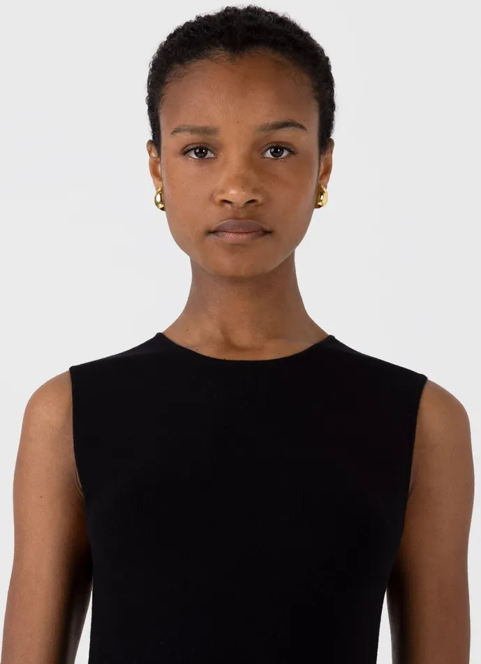 Women Viscose Dress Black Dresses and Skirts ussunspel