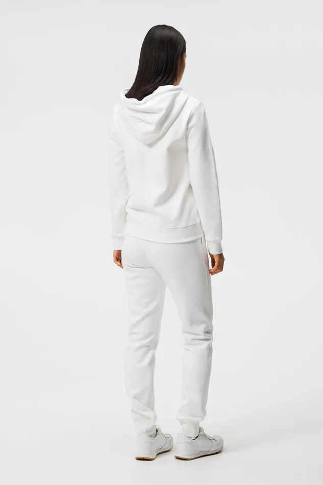 Women W Alpha Zip Hood White JLindeberg Sweaters Women W Alpha Zip Hood White JLindeberg Sweaters