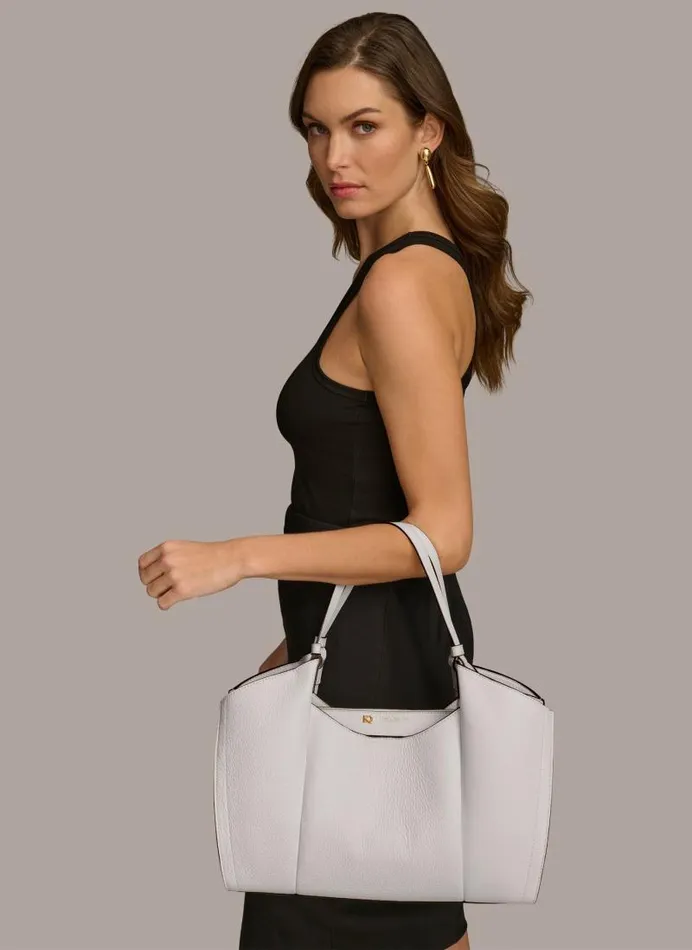 Women WAINSCOTT TOTE Zinc Donna Karan New York Totes Women WAINSCOTT TOTE Zinc Donna Karan New York Totes