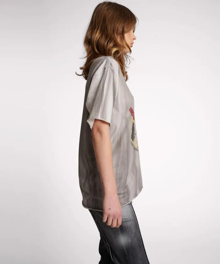 Women WILD AT HEART BOYFRIEND TEE One Teaspoon Basic Tees Women WILD AT HEART BOYFRIEND TEE One Teaspoon Basic Tees