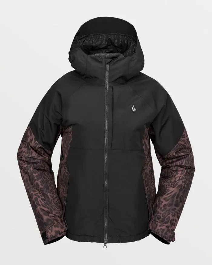 Womens Agate Insulated Jacket 8211 Black Womens Volcom Jackets