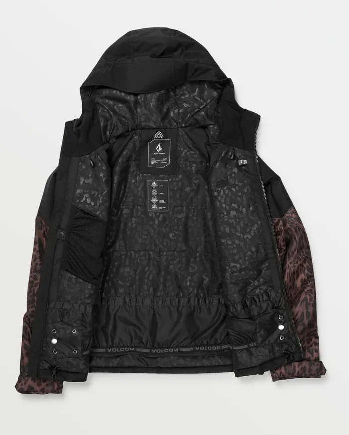 Womens Agate Insulated Jacket 8211 Black Womens Volcom Jackets