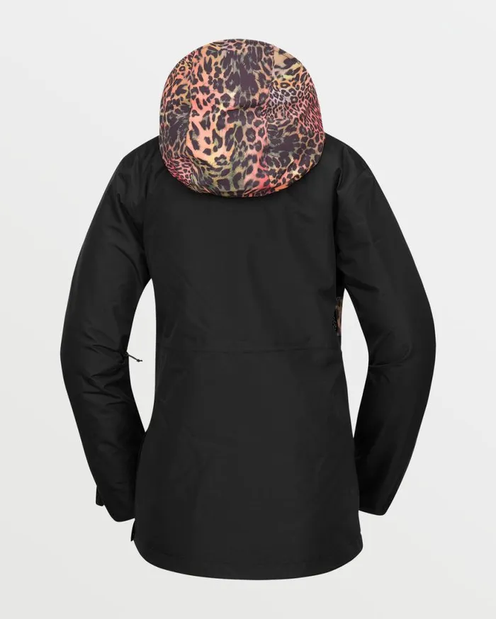 Womens Ashfield Pullover 8211 Black Womens Volcom Jackets