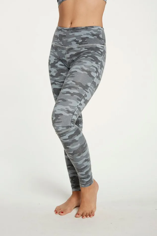Womens Chaser Brand Bottoms Quadrablend Seamed Legging