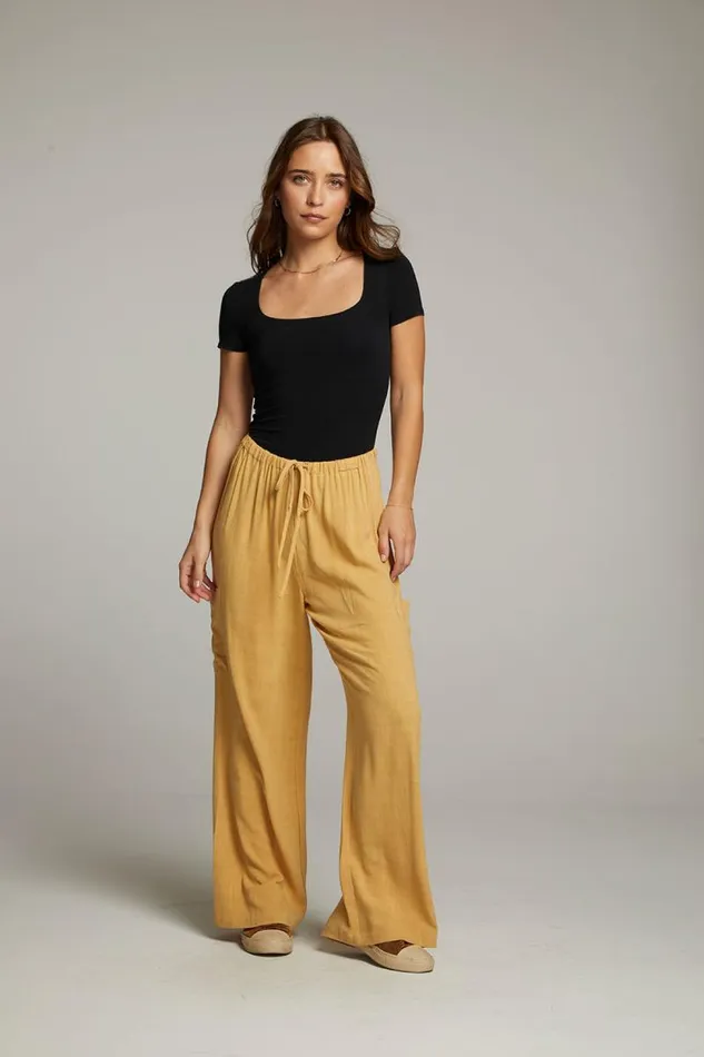 Womens Chaser Brand Bottoms River True Black Bodysuit