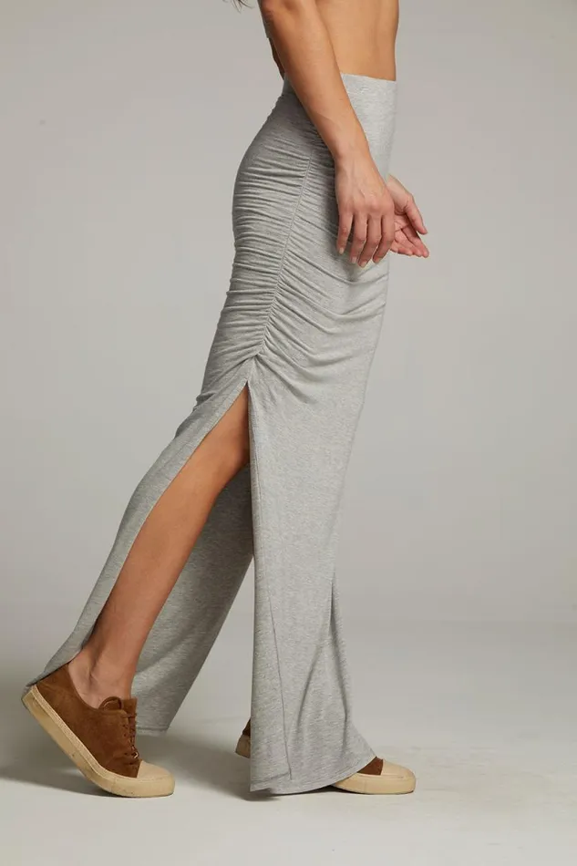 Womens Chaser Brand Bottoms Wynwood Heather Grey Skirt