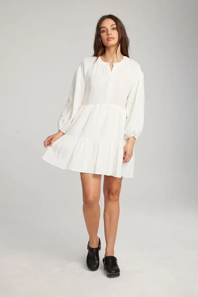 Womens Chaser Brand Dresses Magnolia White Mini Dress