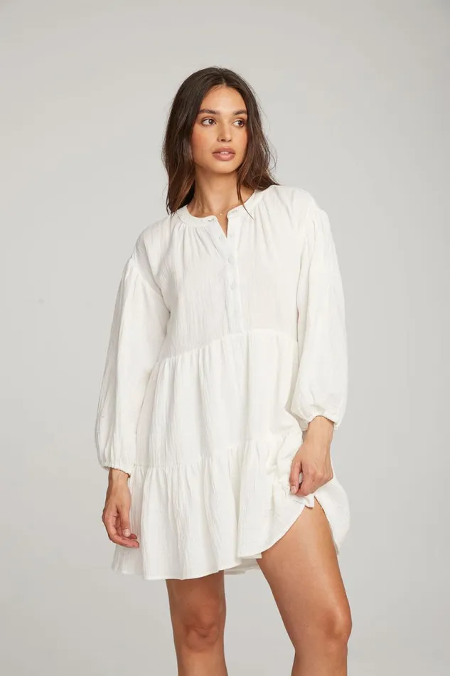 Womens Chaser Brand Dresses Magnolia White Mini Dress