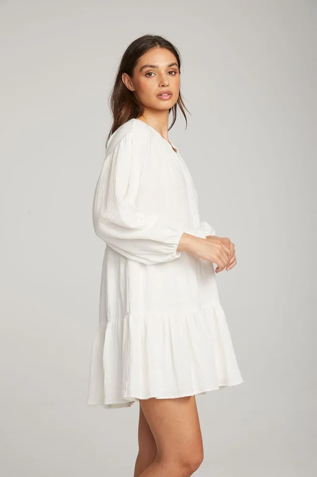 Womens Chaser Brand Dresses Magnolia White Mini Dress