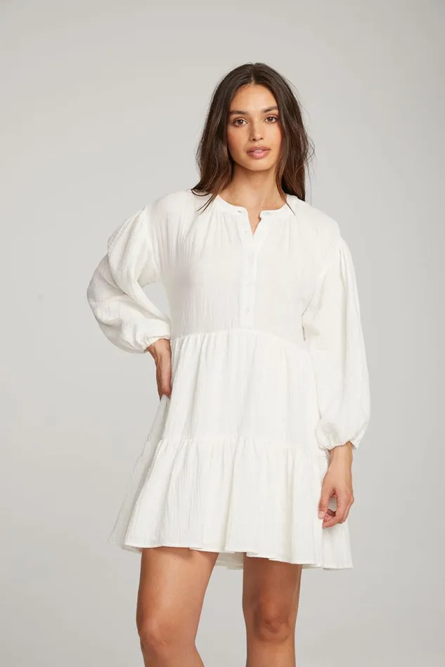 Womens Chaser Brand Dresses Magnolia White Mini Dress