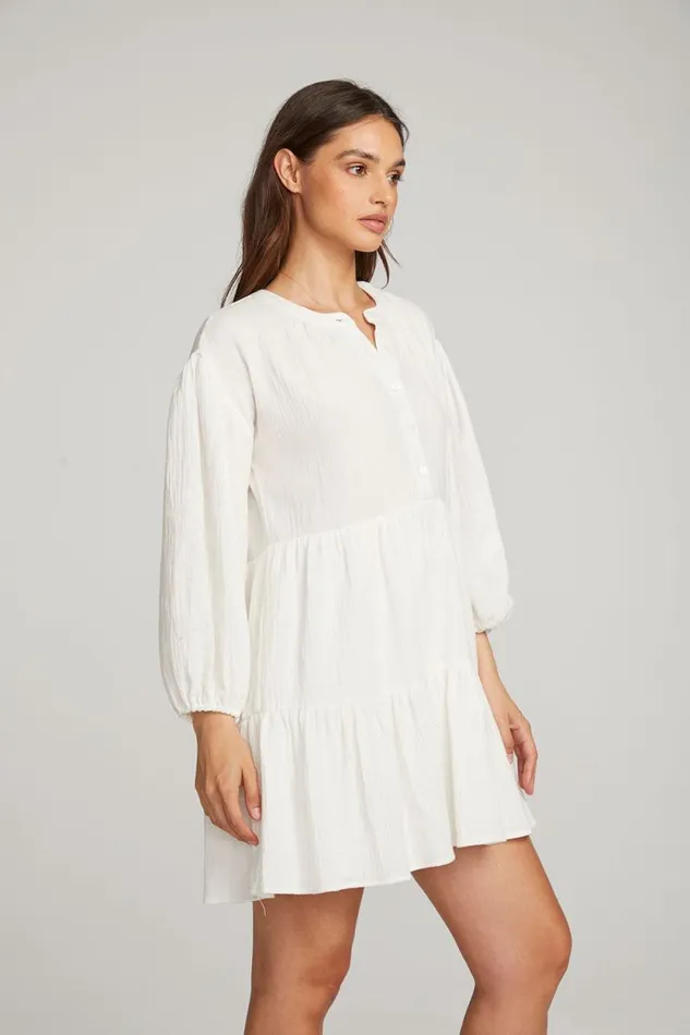 Womens Chaser Brand Dresses Magnolia White Mini Dress