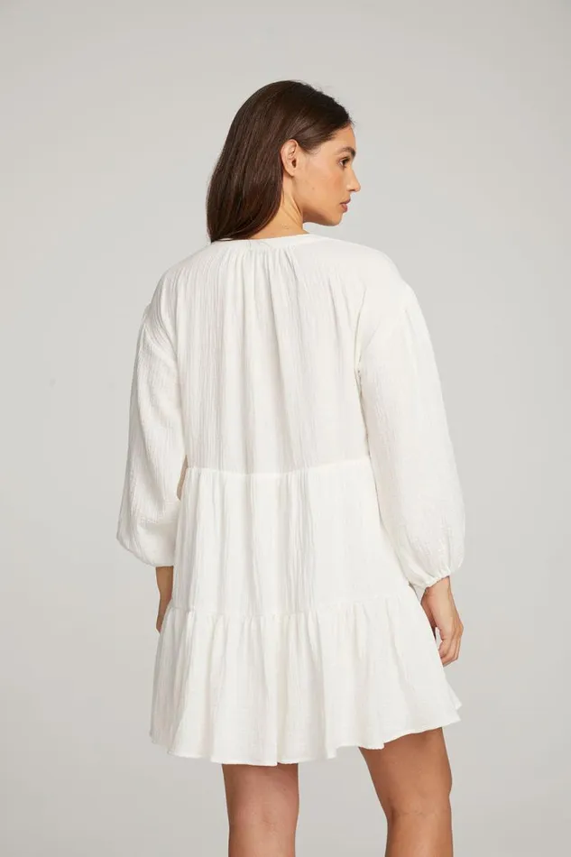 Womens Chaser Brand Dresses Magnolia White Mini Dress