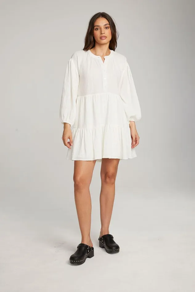 Womens Chaser Brand Dresses Magnolia White Mini Dress