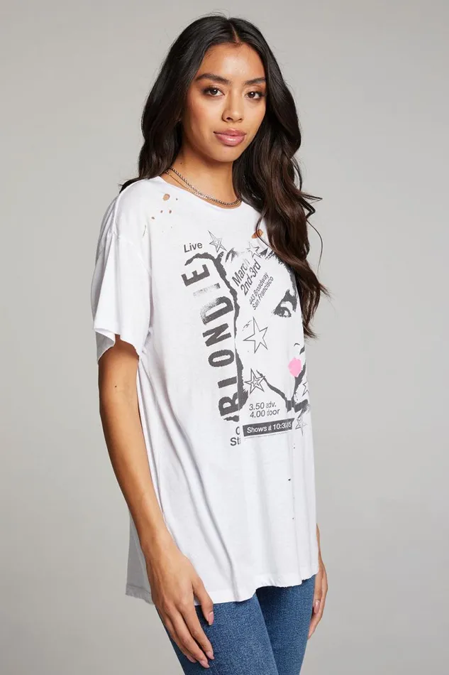 Womens Chaser Brand Graphics Blondie San Francisco Tee