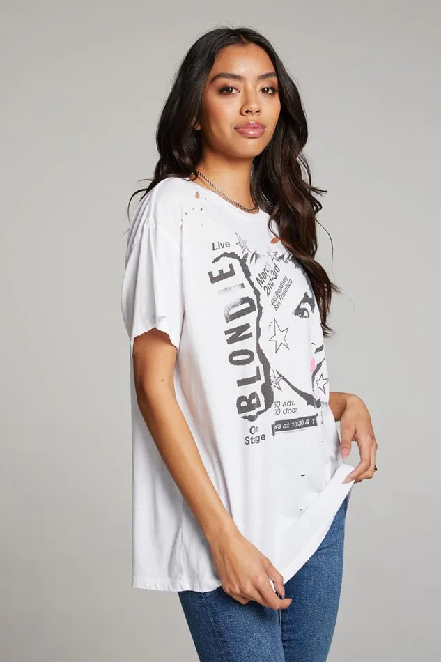 Womens Chaser Brand Graphics Blondie San Francisco Tee