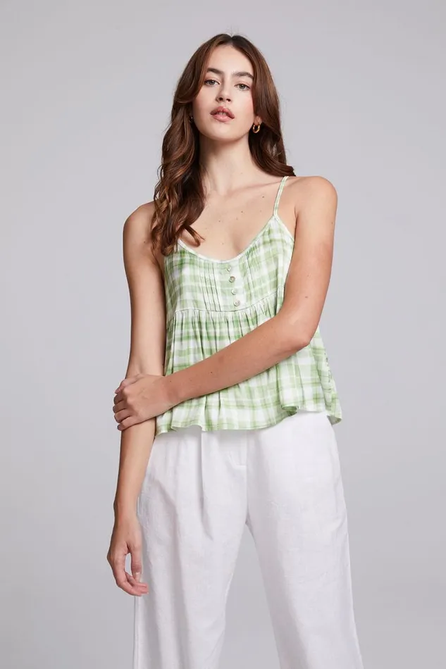 Womens Chaser Brand Tops Bellini Pistachio Blouse
