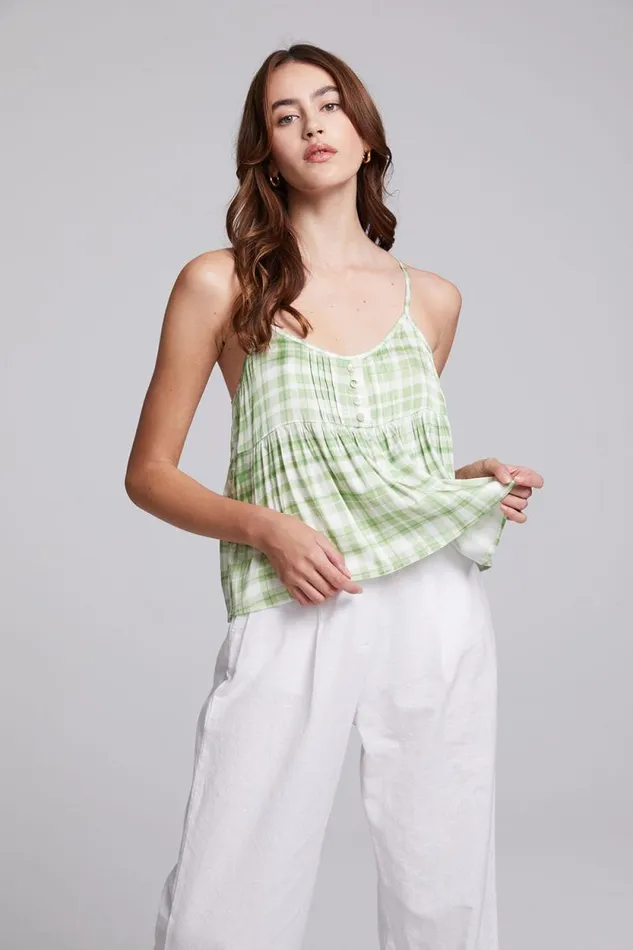 Womens Chaser Brand Tops Bellini Pistachio Blouse