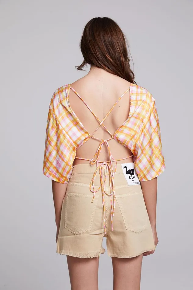 Womens Chaser Brand Tops Cortona Dahlia Blouse