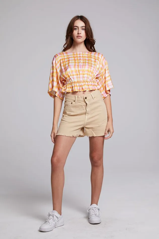 Womens Chaser Brand Tops Cortona Dahlia Blouse