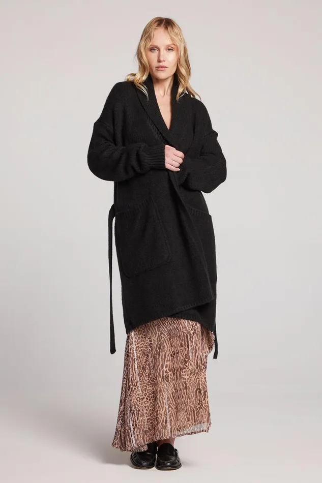 Womens Chaser Brand Tops Eve Licorice Sweater