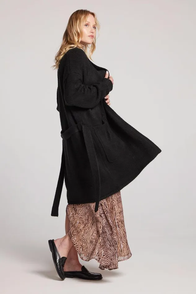 Womens Chaser Brand Tops Eve Licorice Sweater